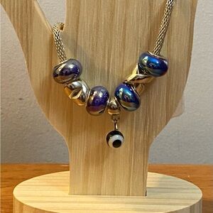 NEW European Evil Eye charm bracelet